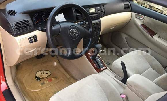 Sayi Na hannu Toyota Runx Red Mota in Douala a Ƙasar Kamaru Sayi Na hannu Toyota Runx Red Mota in Douala a Ƙasar Kamaru