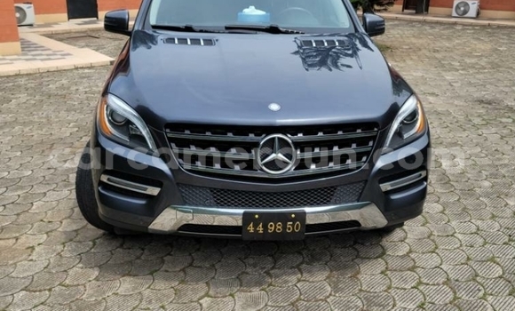 Sayi Imported Mercedes‒Benz ML–Class Azurfa Mota in Douala a Ƙasar Kamaru Sayi Imported Mercedes‒Benz ML–Class Azurfa Mota in Douala a Ƙasar Kamaru