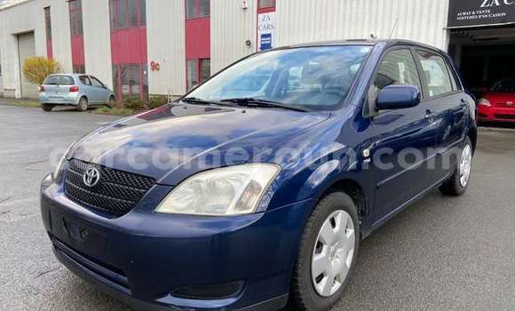 Buy Used Toyota Corolla Blue Car in Bafoussam in West Cameroon Buy Used Toyota Corolla Blue Car in Bafoussam in West Cameroon