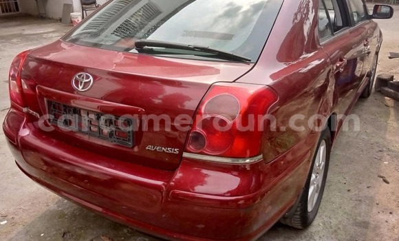 Sayi Sabo Toyota Avensis Red Mota in Douala a Ƙasar Kamaru Sayi Sabo Toyota Avensis Red Mota in Douala a Ƙasar Kamaru
