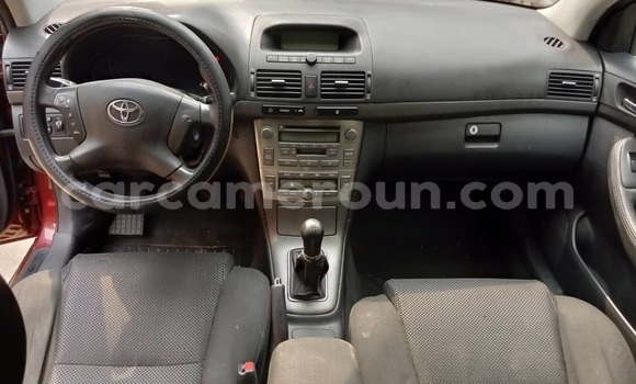 Sayi Sabo Toyota Avensis Red Mota in Douala a Ƙasar Kamaru Sayi Sabo Toyota Avensis Red Mota in Douala a Ƙasar Kamaru