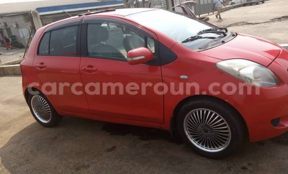 Buy Used Toyota Vitz Red Car in Douala in Littoral Cameroon Buy Used Toyota Vitz Red Car in Douala in Littoral Cameroon