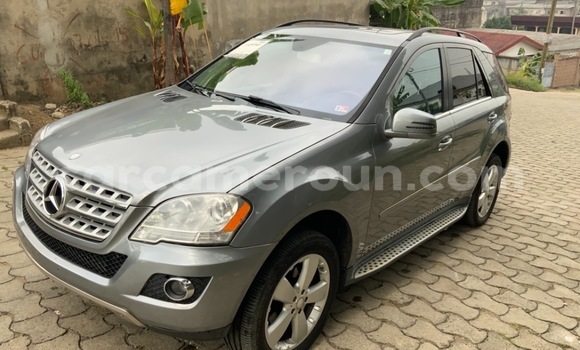 Sayi Na hannu Mercedes‒Benz ML–Class Azurfa Mota in Douala a Ƙasar Kamaru Sayi Na hannu Mercedes‒Benz ML–Class Azurfa Mota in Douala a Ƙasar Kamaru