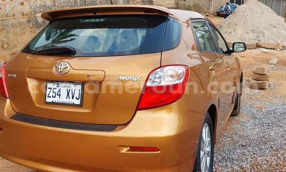 Sayi Na hannu Toyota Matrix Brown Mota in Yaounde a Babban Kamaru Sayi Na hannu Toyota Matrix Brown Mota in Yaounde a Babban Kamaru