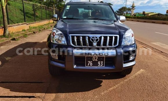 Buy Used Toyota Land Cruiser Prado Blue Car in Yaounde in Central Cameroon