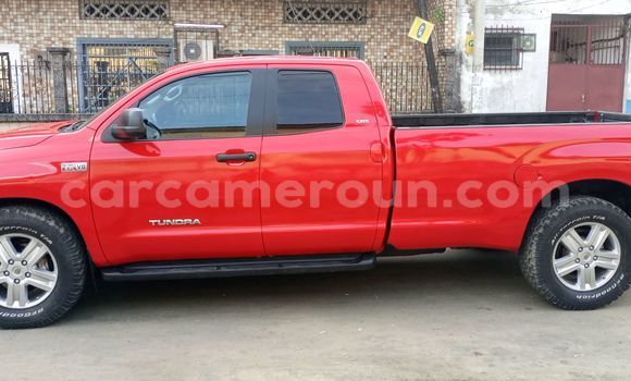 Buy Used Toyota Tundra Red Car in Douala in Littoral Cameroon Buy Used Toyota Tundra Red Car in Douala in Littoral Cameroon