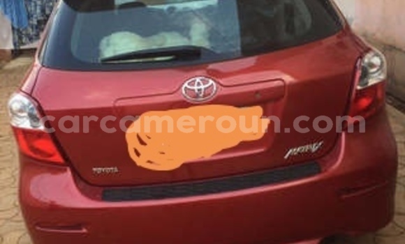 Buy Used Toyota Matrix Red Car in Yaounde in Central Cameroon