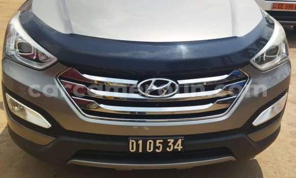 Sayi Sabo Hyundai Santa Fe Azurfa Mota in Yaounde a Babban Kamaru