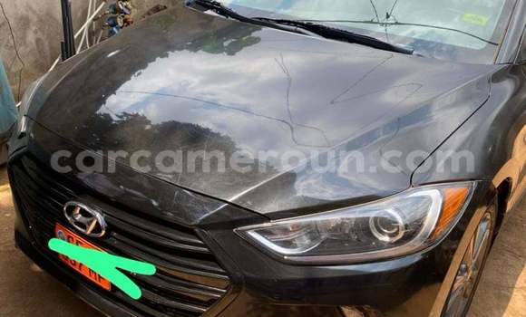 Buy Used Hyundai Elantra Black Car in Yaounde in Central Cameroon