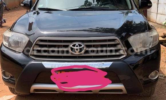 Acheter Occasion Voiture Toyota Highlander Noir à Yaoundé, Central Cameroon