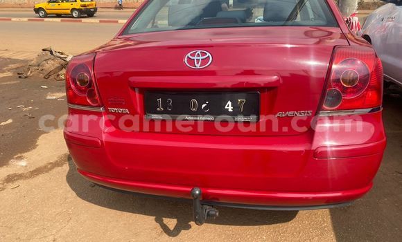 Buy New Toyota Avensis Red Car in Yaounde in Central Cameroon Buy New Toyota Avensis Red Car in Yaounde in Central Cameroon