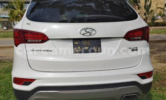 Sayi Imported Hyundai Santa Fe White Mota in Douala a Ƙasar Kamaru Sayi Imported Hyundai Santa Fe White Mota in Douala a Ƙasar Kamaru
