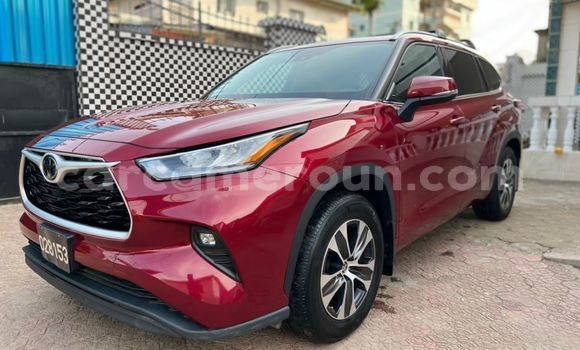 Sayi Sabo Toyota Highlander Red Mota in Yaounde a Babban Kamaru
