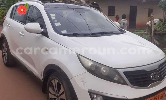 Buy Used Kia Sportage White Car in Yaounde in Central Cameroon