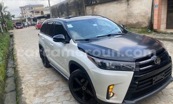 Buy Import Toyota Highlander White Car in Douala in Littoral Cameroon