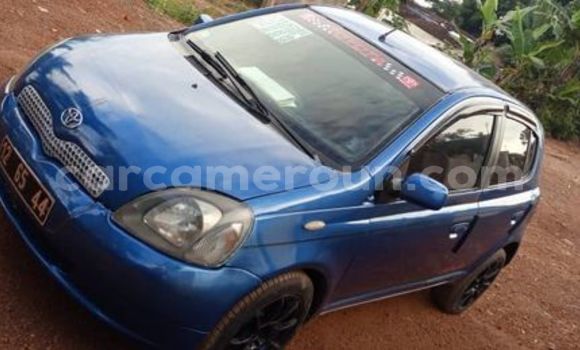 Buy Used Toyota Yaris Blue Car in Yaounde in Central Cameroon