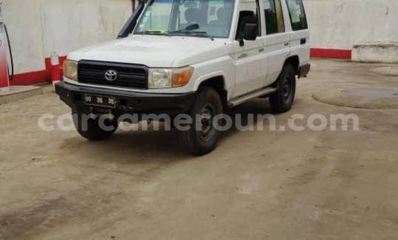 Acheter Occasion Voiture Toyota Land Cruiser Blanc à Yaoundé, Central Cameroon