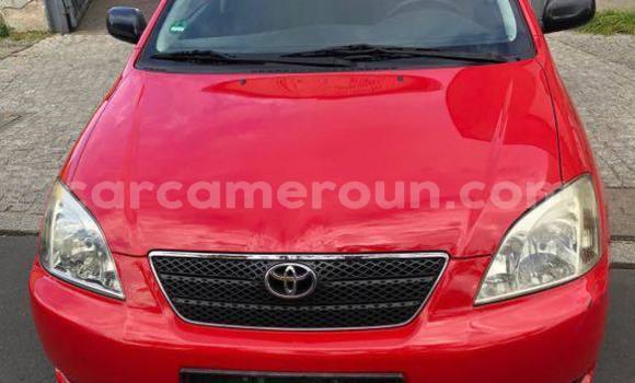 Buy Used Toyota Corolla Red Car in Yaounde in Central Cameroon
