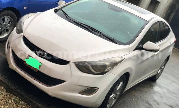 Buy Used Hyundai Elantra White Car in Douala in Littoral Cameroon