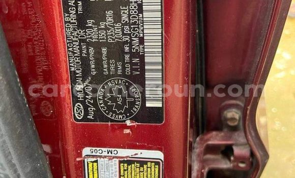 Sayi Na hannu Hyundai Santa Fe Red Mota in Yaounde a Babban Kamaru Sayi Na hannu Hyundai Santa Fe Red Mota in Yaounde a Babban Kamaru