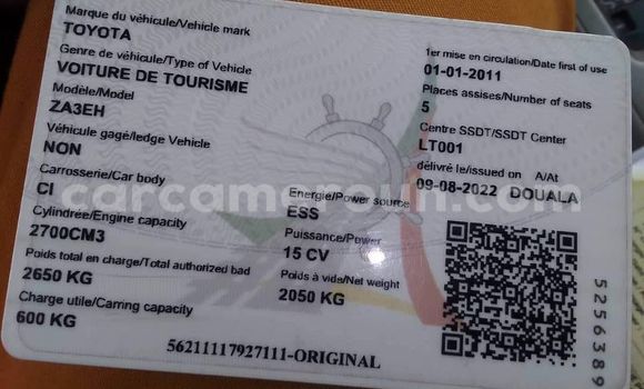 Sayi Na hannu Toyota Highlander Sauran Mota in Yaounde a Babban Kamaru Sayi Na hannu Toyota Highlander Sauran Mota in Yaounde a Babban Kamaru