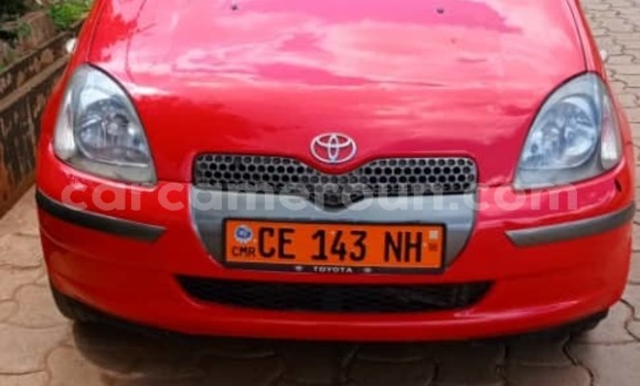 Buy Used Toyota Yaris Red Car in Yaounde in Central Cameroon