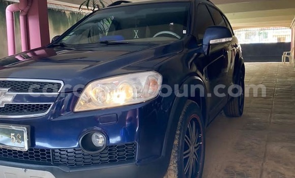 Sayi Na hannu Chevrolet Captiva Blue Mota in Yaounde a Babban Kamaru
