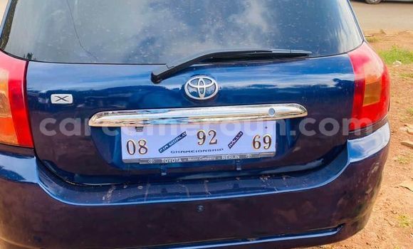 Sayi Na hannu Toyota Runx Blue Mota in Douala a Ƙasar Kamaru Sayi Na hannu Toyota Runx Blue Mota in Douala a Ƙasar Kamaru