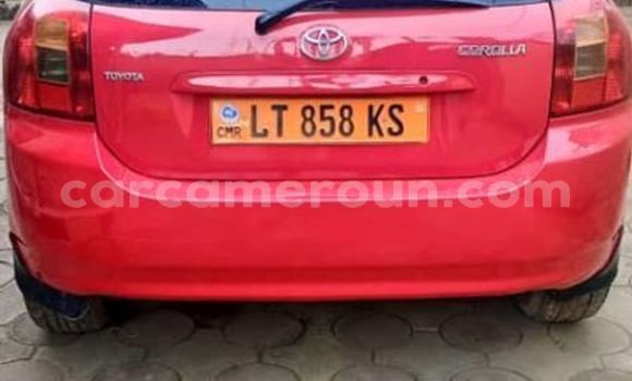 Sayi Na hannu Toyota Corolla Red Mota in Yaounde a Babban Kamaru Sayi Na hannu Toyota Corolla Red Mota in Yaounde a Babban Kamaru