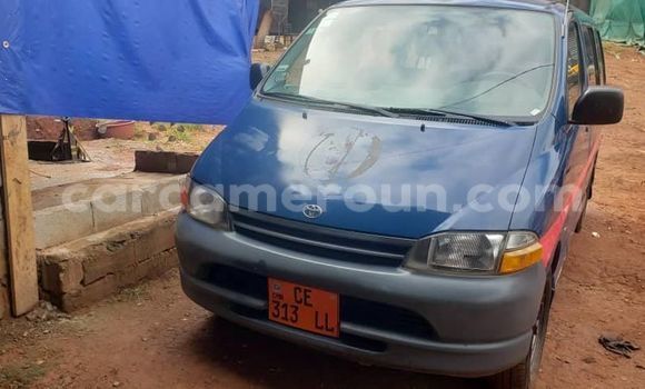 Buy Used Toyota Hiace Blue Car in Yaounde in Central Cameroon
