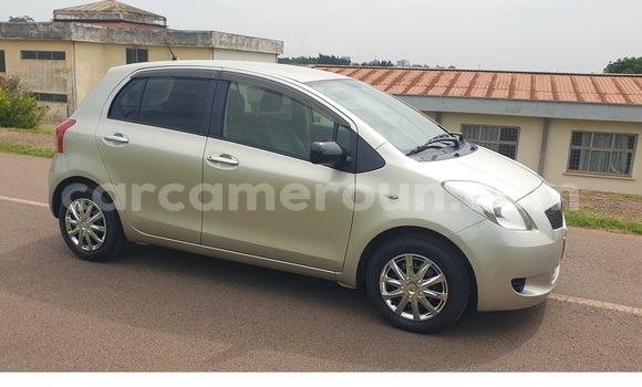 Buy Used Toyota Yaris Brown Car in Yaounde in Central Cameroon