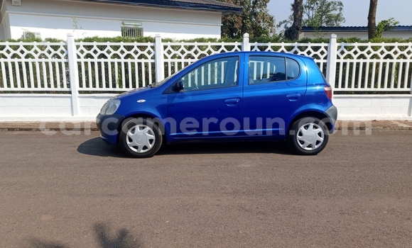 Buy Used Toyota Yaris Blue Car in Yaounde in Central Cameroon