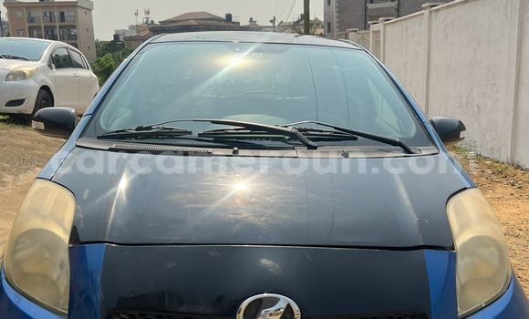 Buy Used Toyota Vitz Blue Car in Douala in Littoral Cameroon Buy Used Toyota Vitz Blue Car in Douala in Littoral Cameroon