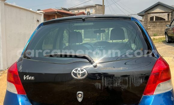 Buy Used Toyota Vitz Blue Car in Douala in Littoral Cameroon Buy Used Toyota Vitz Blue Car in Douala in Littoral Cameroon