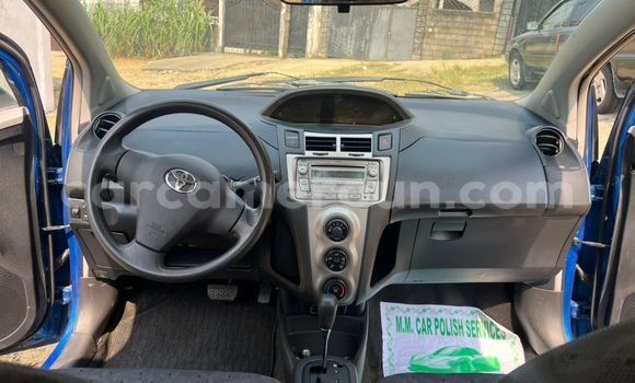 Buy Used Toyota Vitz Blue Car in Douala in Littoral Cameroon Buy Used Toyota Vitz Blue Car in Douala in Littoral Cameroon
