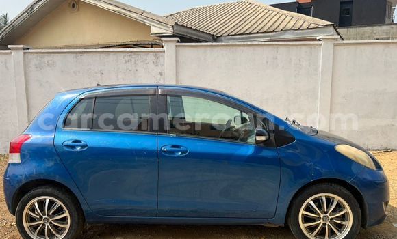 Buy Used Toyota Vitz Blue Car in Douala in Littoral Cameroon Buy Used Toyota Vitz Blue Car in Douala in Littoral Cameroon