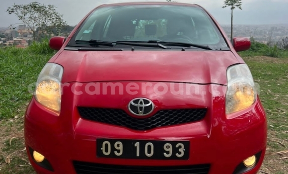 Acheter Occasion Voiture Toyota Yaris Rouge à Yaoundé, Central Cameroon