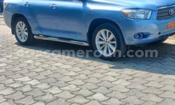 Buy Used Toyota Highlander Blue Car in Douala in Littoral Cameroon Buy Used Toyota Highlander Blue Car in Douala in Littoral Cameroon