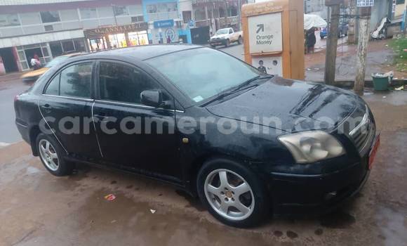 Buy Used Toyota Avensis Black Car in Douala in Littoral Cameroon
