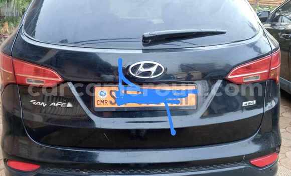 Buy Used Hyundai Santa Fe Black Car in Yaounde in Central Cameroon