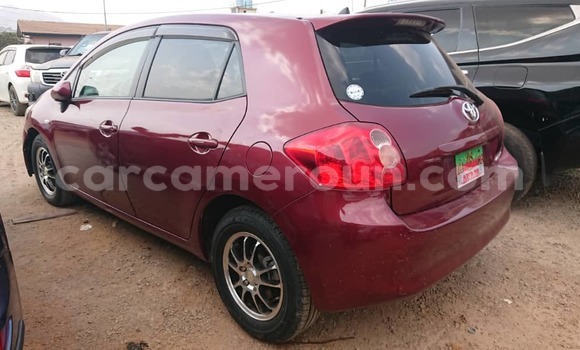 Buy Used Toyota Auris Red Car in Yaounde in Central Cameroon Buy Used Toyota Auris Red Car in Yaounde in Central Cameroon