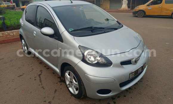 Buy Used Toyota Aygo Silver Car in Yaounde in Central Cameroon