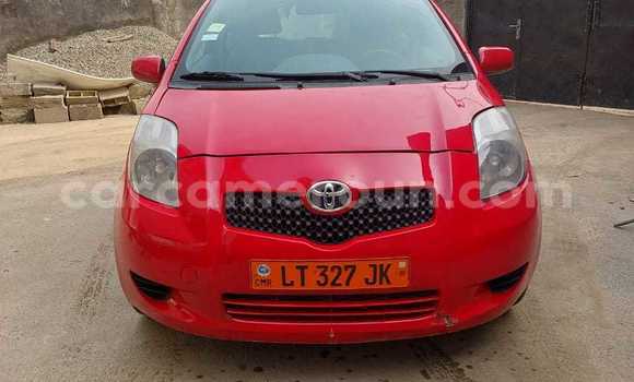 Buy Used Toyota Yaris Red Car in Douala in Littoral Cameroon