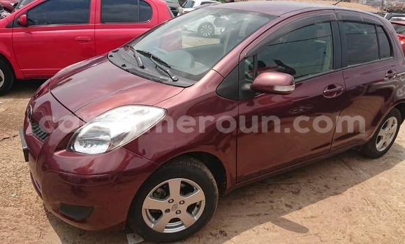 Buy Used Toyota Yaris Red Car in Yaounde in Central Cameroon