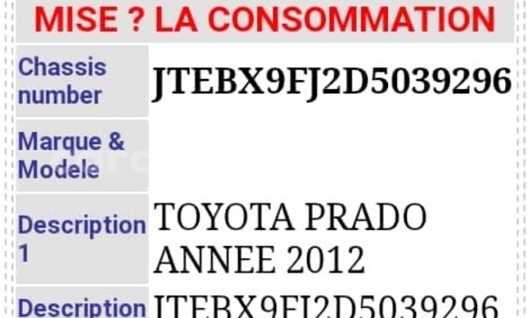 Acheter Occasion Voiture Toyota Corolla Verso Gris à Yaoundé, Central Cameroon Acheter Occasion Voiture Toyota Corolla Verso Gris à Yaoundé, Central Cameroon