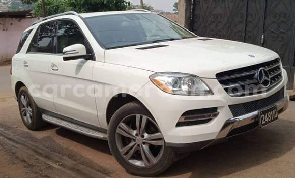 Buy Used Mercedes‒Benz ML–Class White Car in Yaounde in Central Cameroon