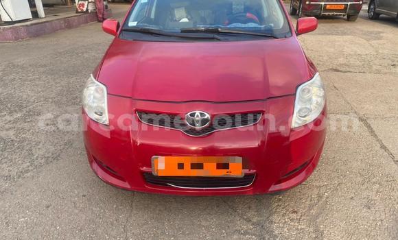 Acheter Occasion Voiture Toyota Auris Rouge à Douala, Littoral Cameroon
