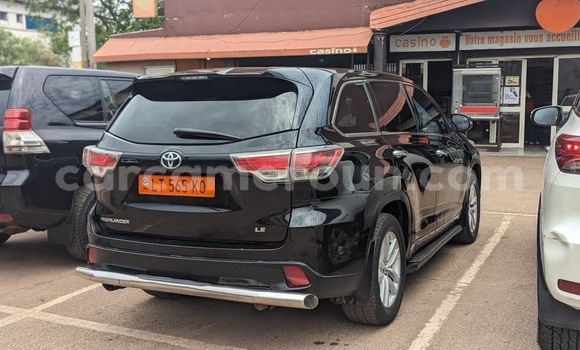 Sayi Na hannu Toyota Highlander Black Mota in Yaounde a Babban Kamaru