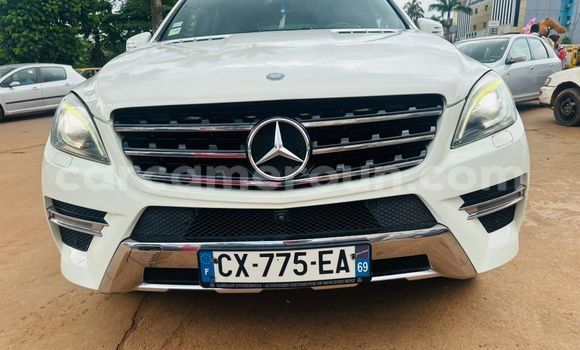 Buy Used Mercedes‒Benz ML–Class White Car in Yaounde in Central Cameroon