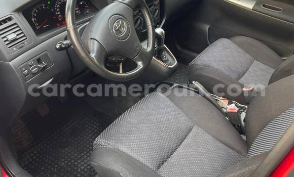 Sayi Na hannu Toyota Corolla Red Mota in Douala a Ƙasar Kamaru Sayi Na hannu Toyota Corolla Red Mota in Douala a Ƙasar Kamaru